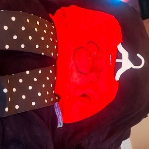 Little toddler girl minnie mouse set size 2t brand new